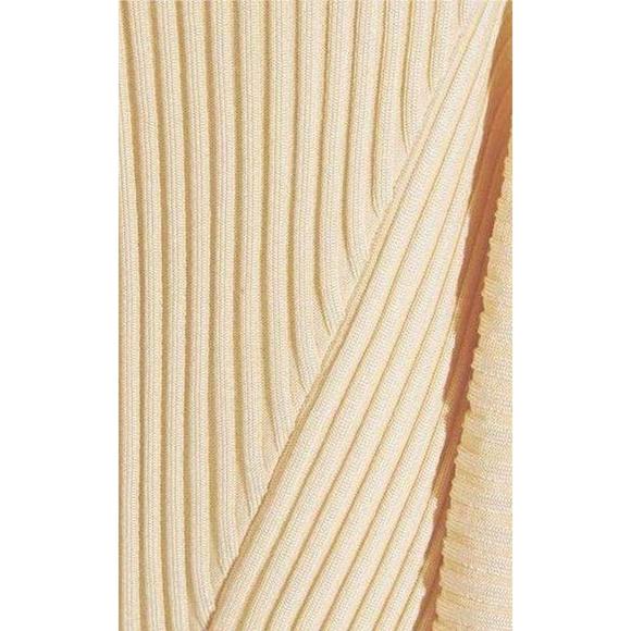Stella McCartney - Asymmetric Ribbed Stretch-Jersey Midi Skirt - IT 38 - Picture 5 of 6